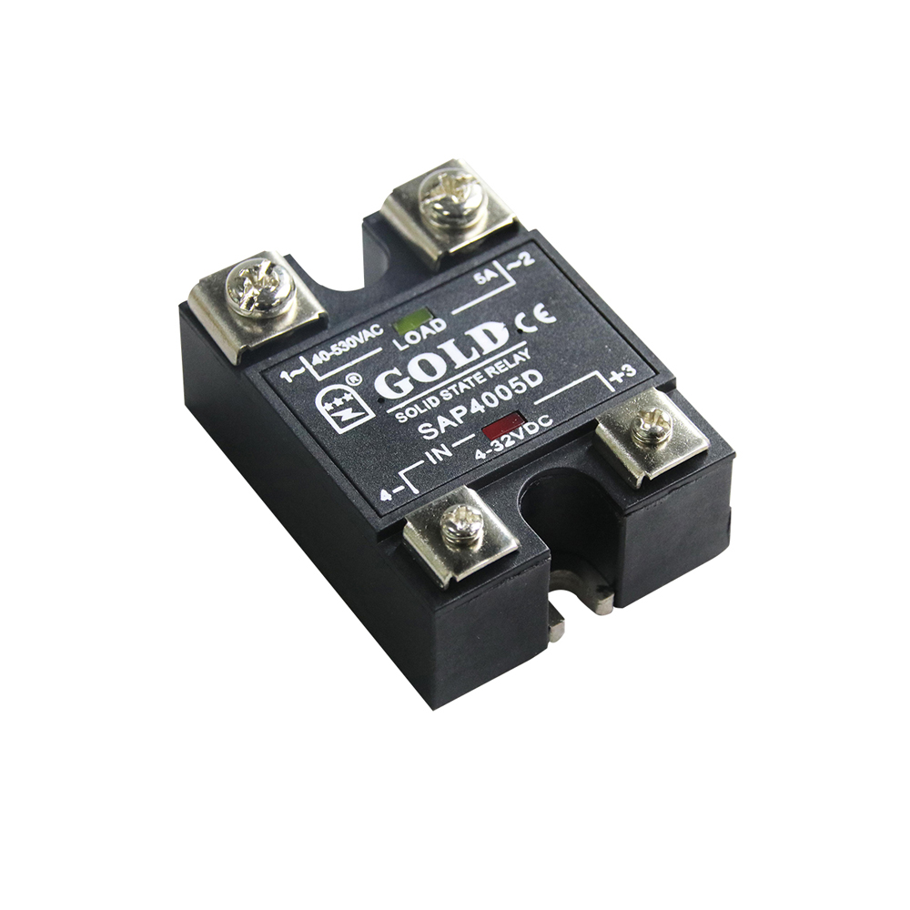 GOLD固特电气 SAP40 (双灯) 卧式 交流固态继电器