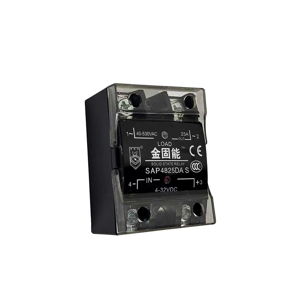 金固能 SAP4825DA 翻盖款 卧式 交流固态继电器